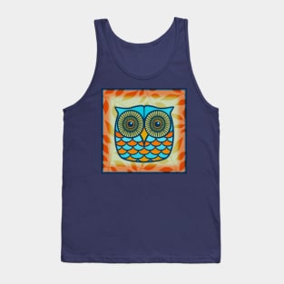 Kitschy Owl Tank Top